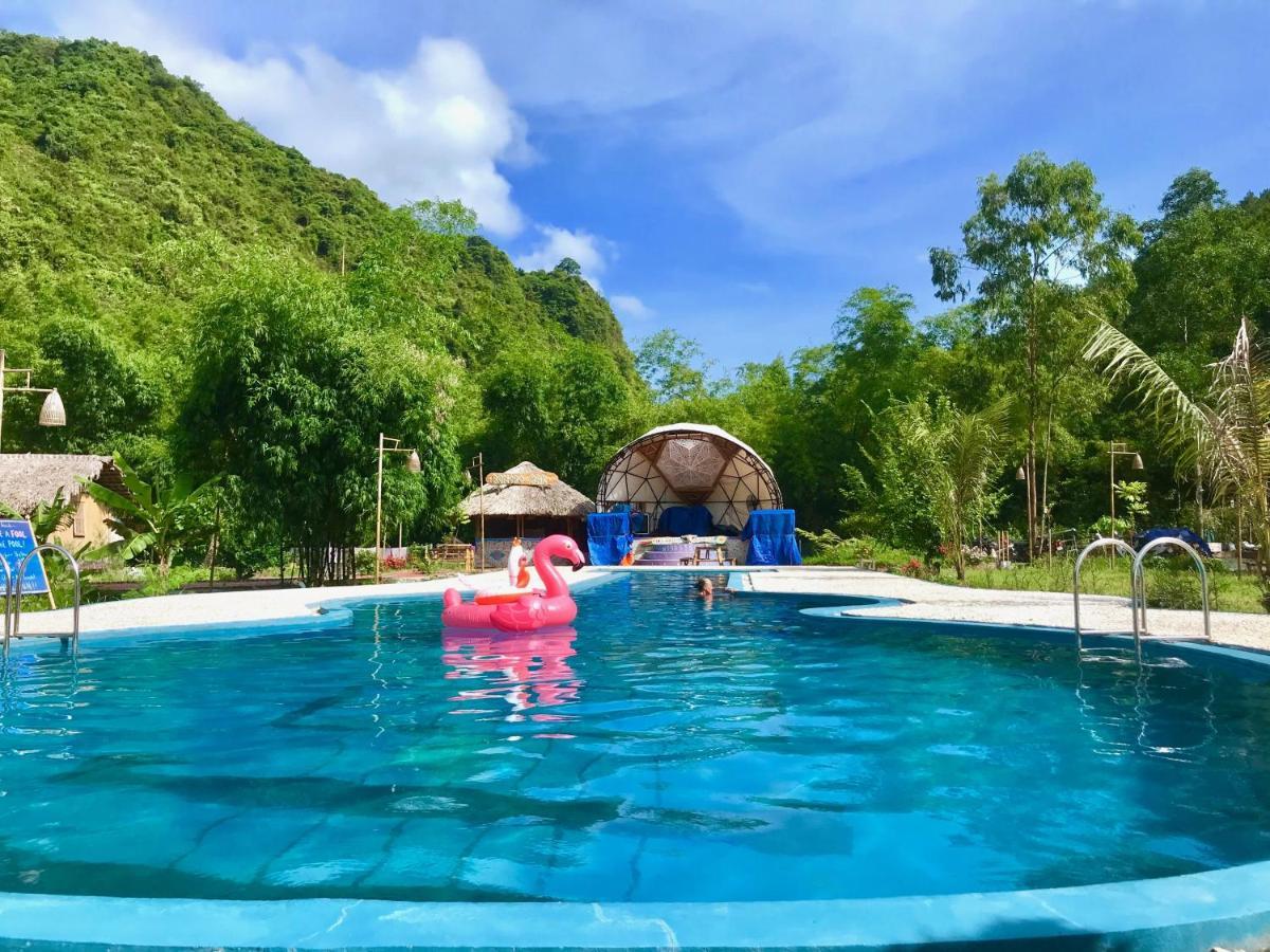 Хостел Woodstock Jungle Camp Hien Hao Экстерьер фото