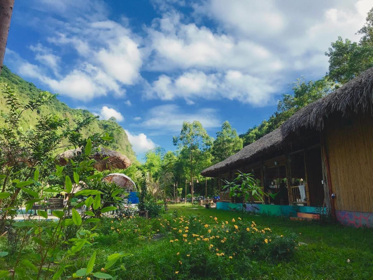 Хостел Woodstock Jungle Camp Hien Hao Экстерьер фото