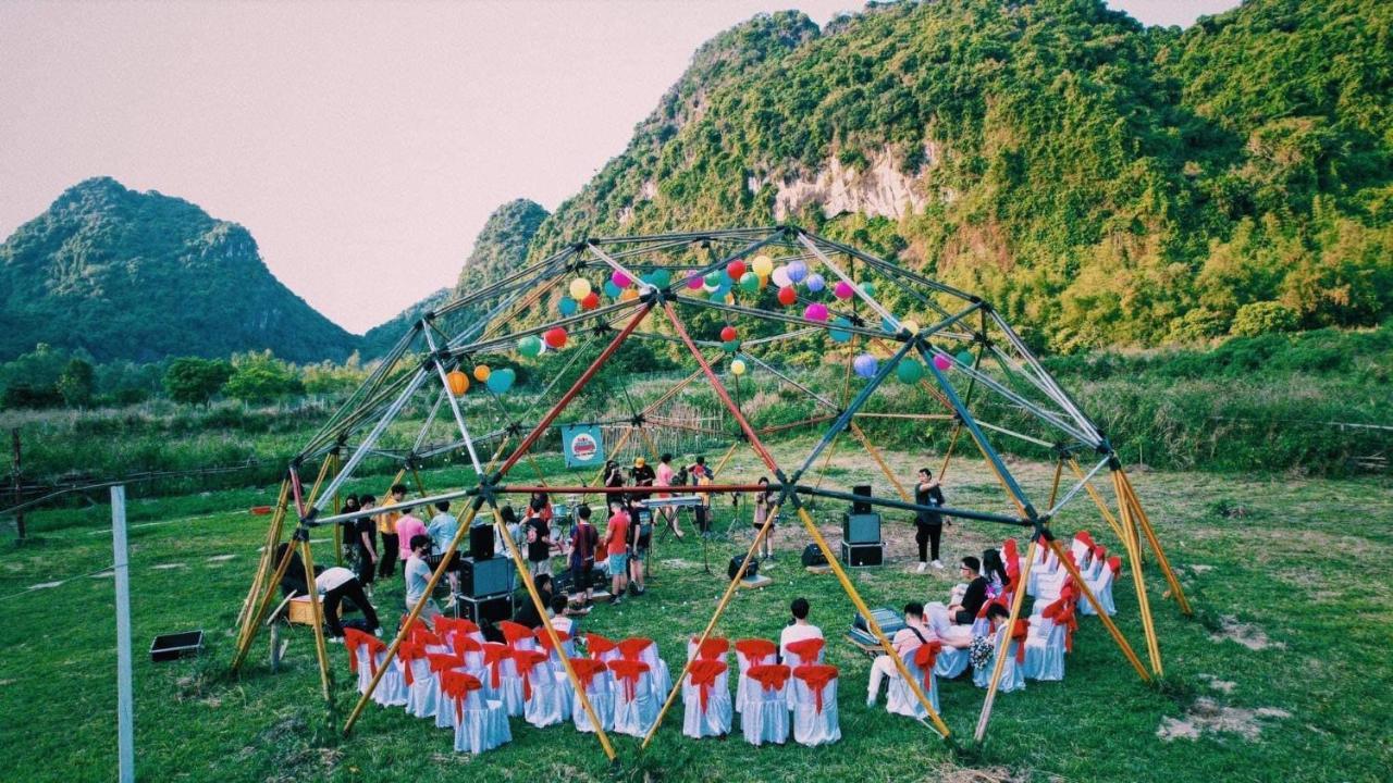 Хостел Woodstock Jungle Camp Hien Hao Экстерьер фото
