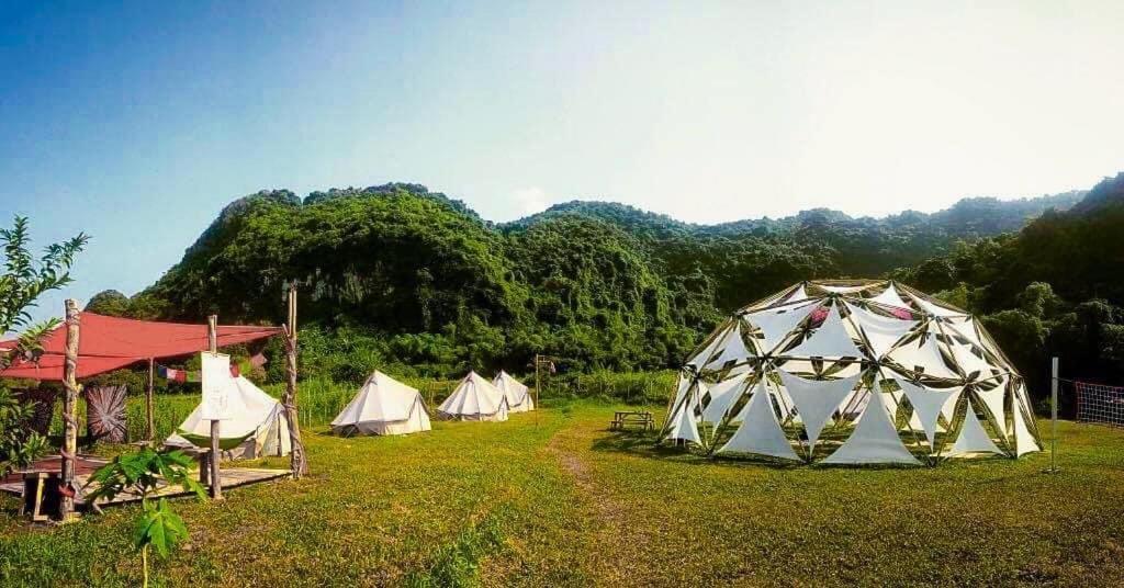 Хостел Woodstock Jungle Camp Hien Hao Экстерьер фото