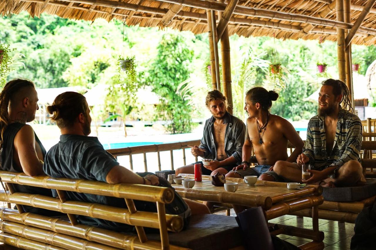 Хостел Woodstock Jungle Camp Hien Hao Экстерьер фото