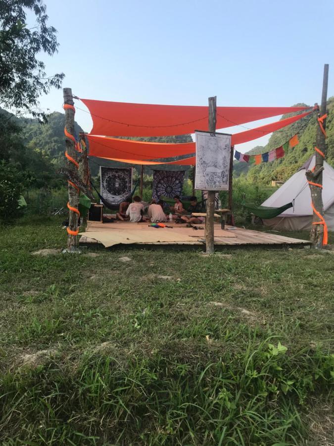 Хостел Woodstock Jungle Camp Hien Hao Экстерьер фото