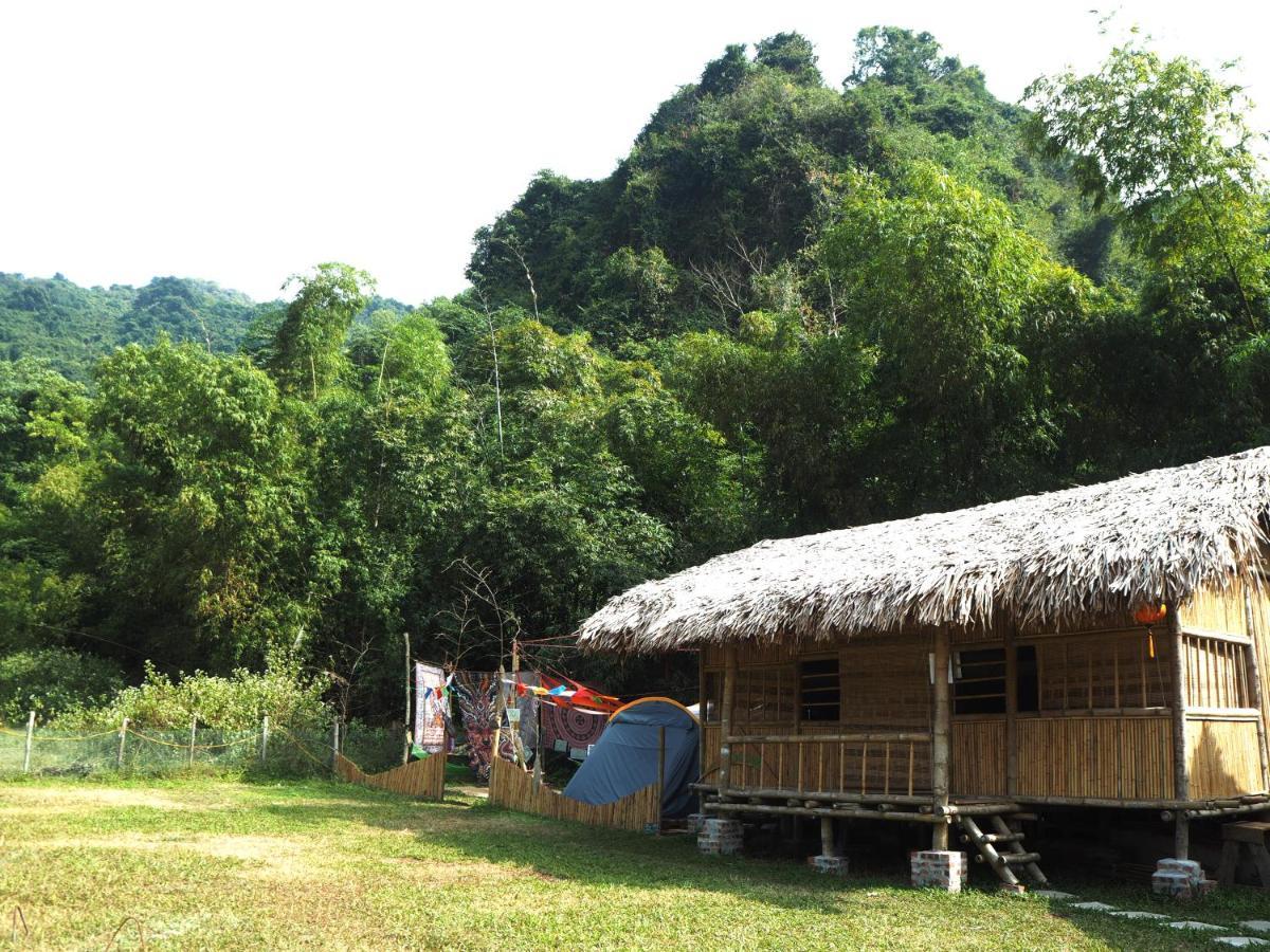 Хостел Woodstock Jungle Camp Hien Hao Экстерьер фото